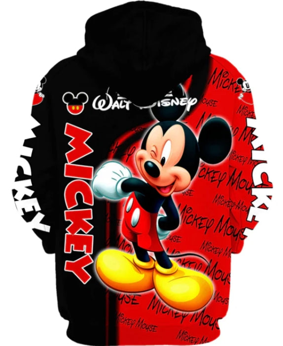 Mickey Mouse Zip Up Hoodie