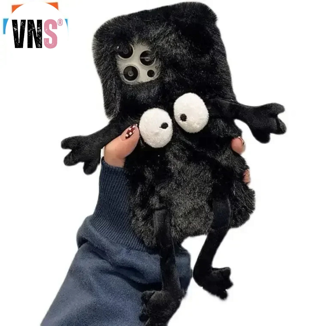 Soft Plush Phone Case For iPhone 11 12 13 14 Pro XR X Xs Max mini 7 8 6 6s Plus MAX 5 5S SE 3D Fur Back Cover