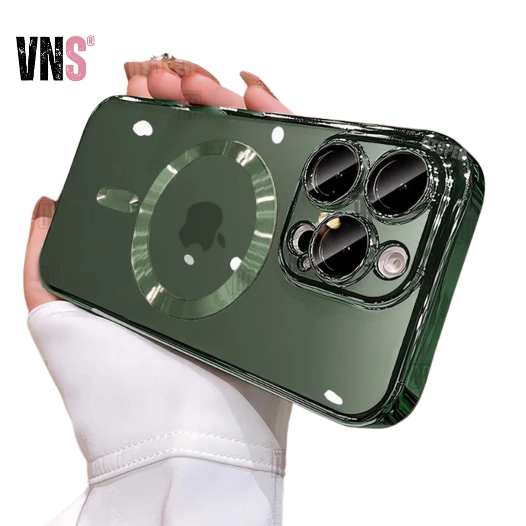New Official Desert Gold Phone Case For iPhone 16 15 14 13 12 11 Pro Max Plus Clear Magsafe Magnetic Lens Protect Soft Cover