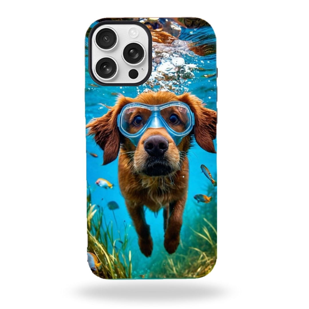 3D Dog Iphone Case