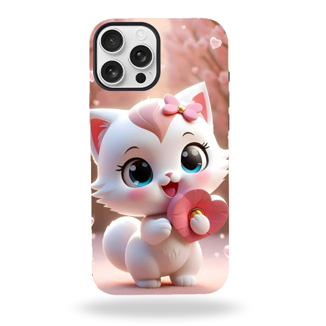 3D Kitty Cat Iphone Case