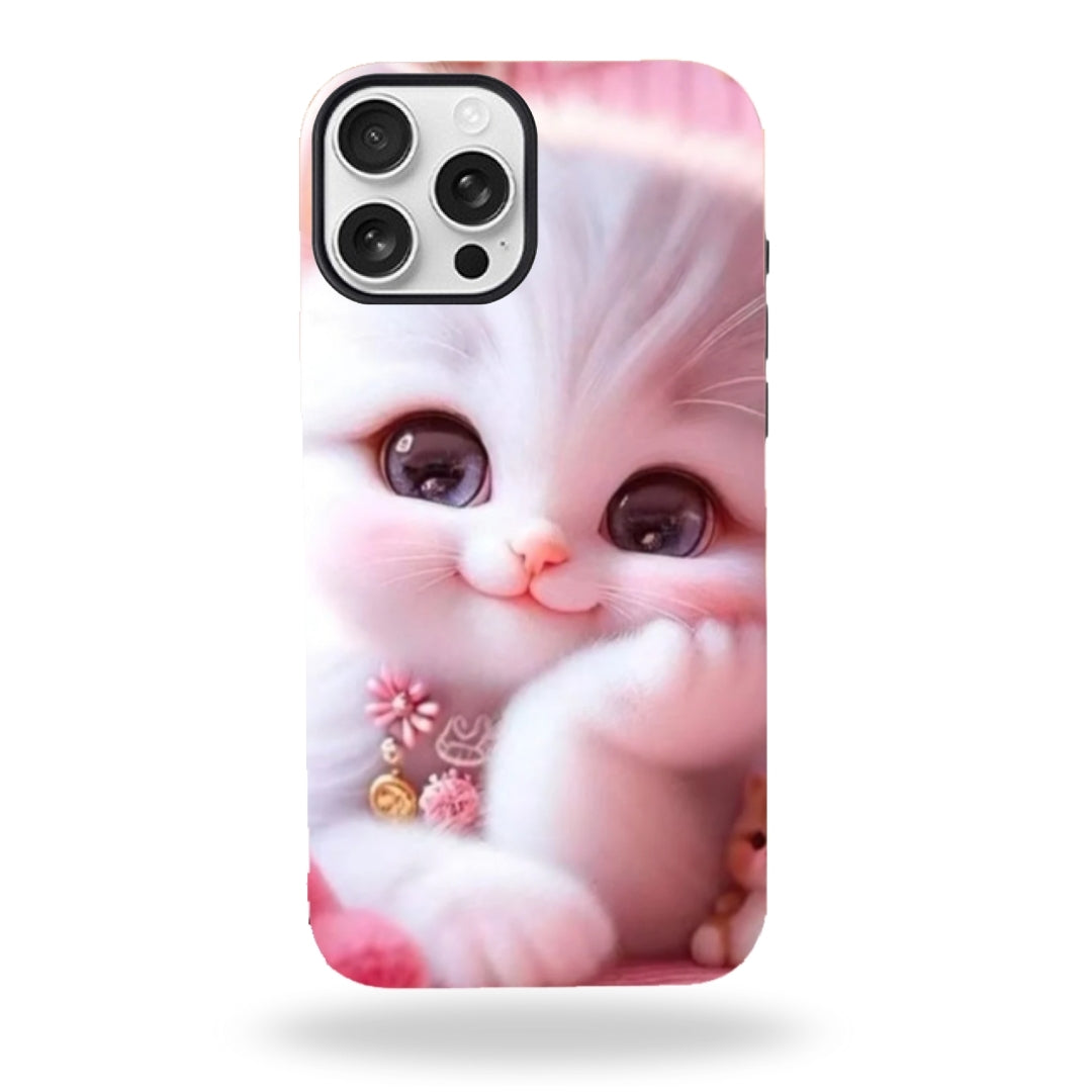 3D Kitty Cat Iphone Case