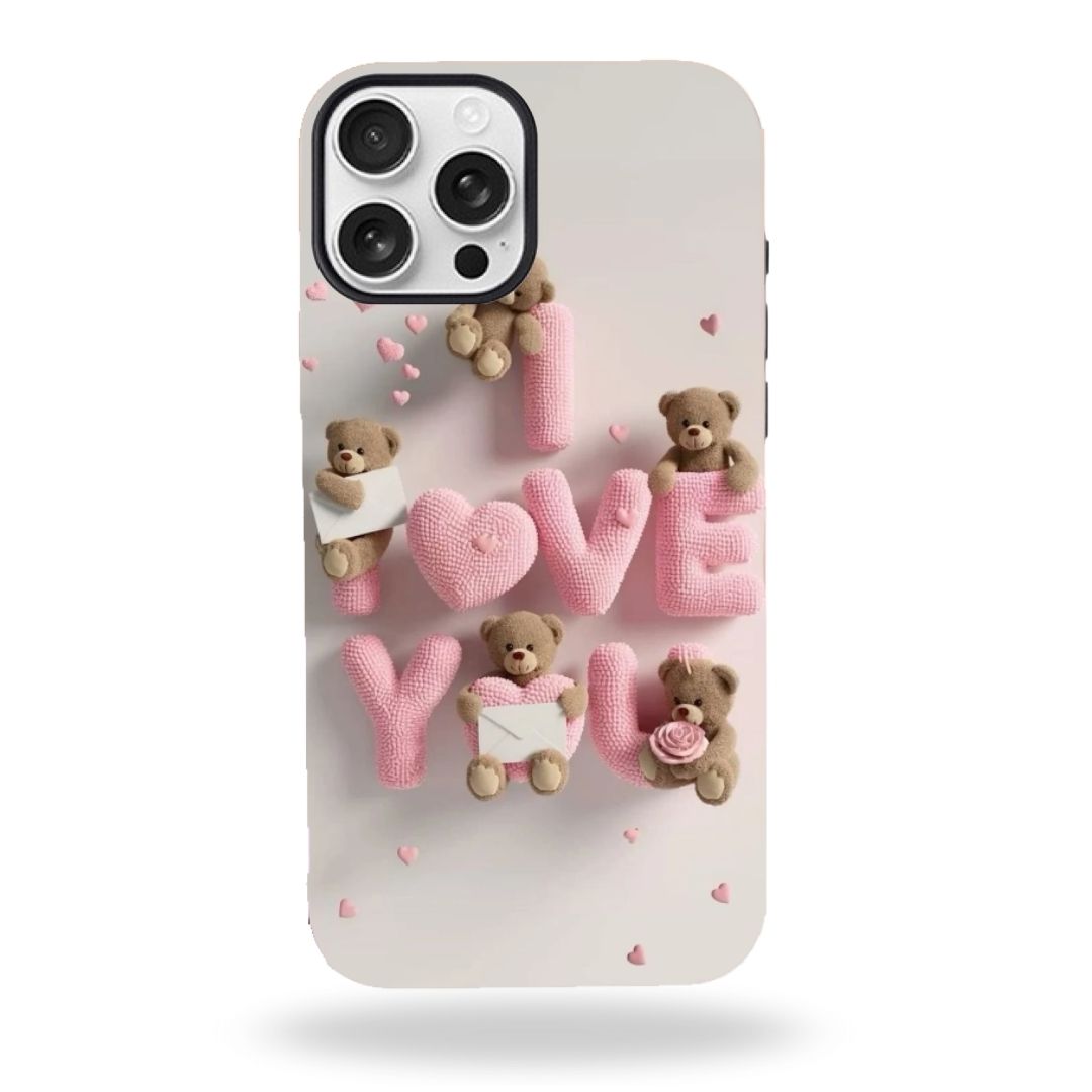 3D Bear Iphone Case