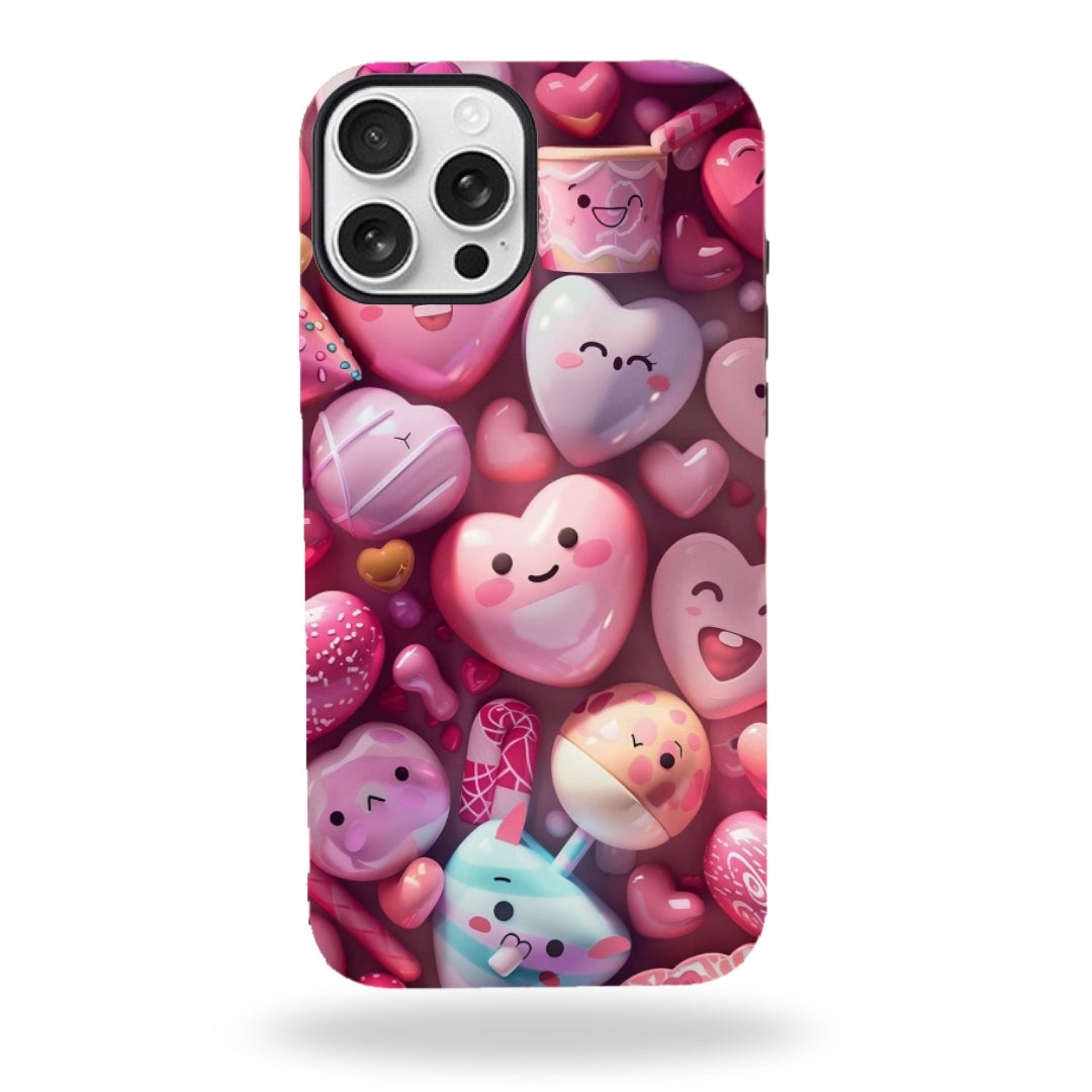 3D Kawaii Wallpaper Iphone Case