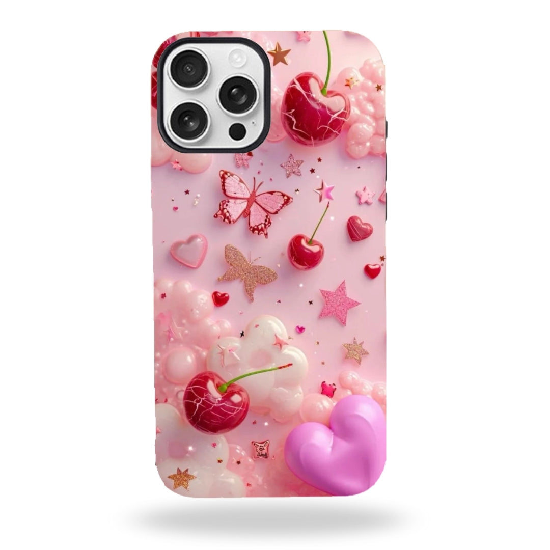 3D Kawaii Wallpaper Iphone Case