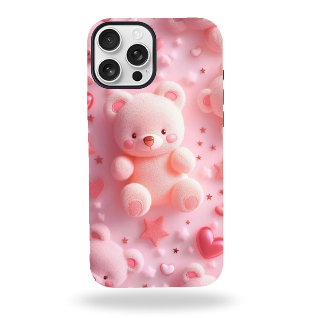 3D Bear Iphone Case