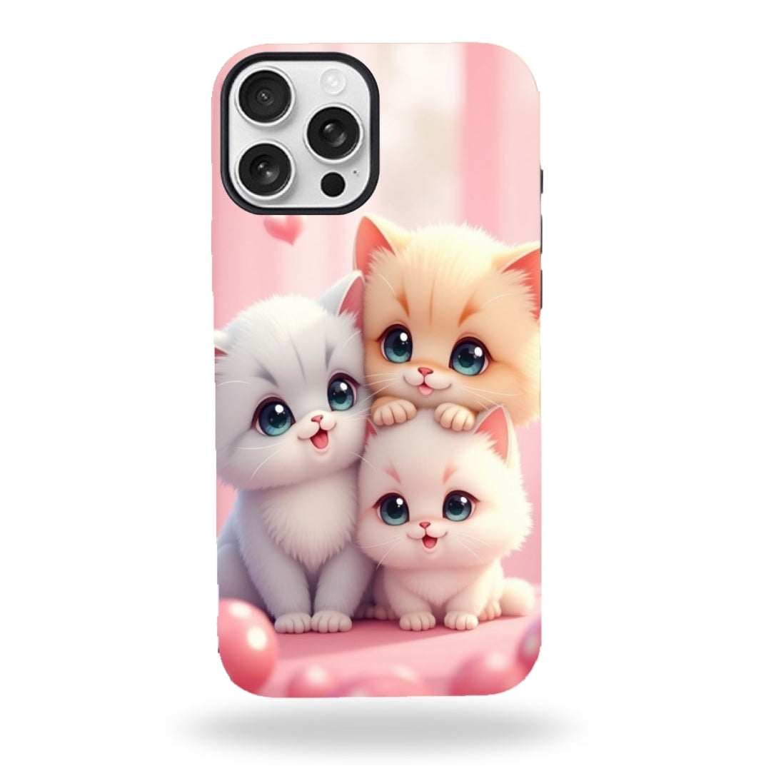 3D Kitty Cat Iphone Case
