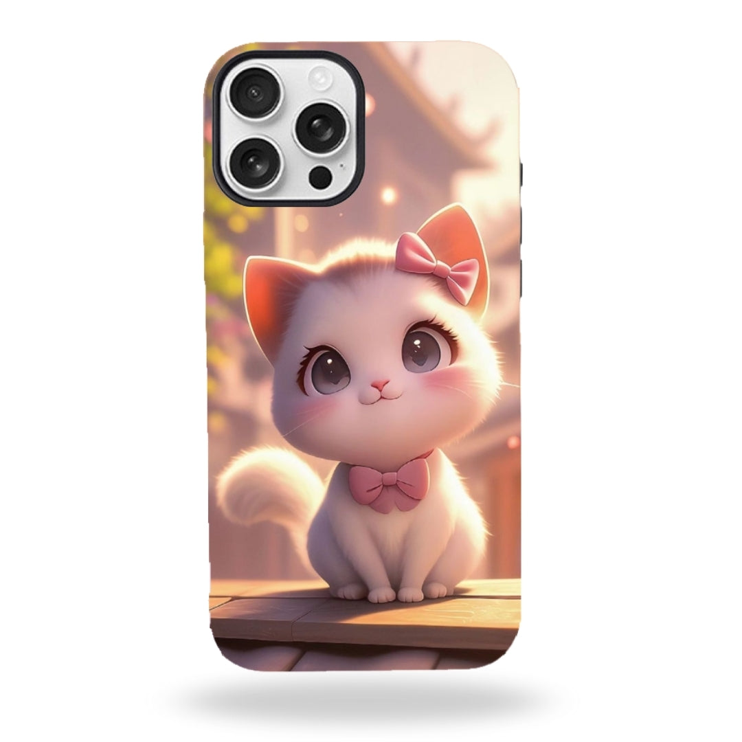 3D Kitty Cat Iphone Case