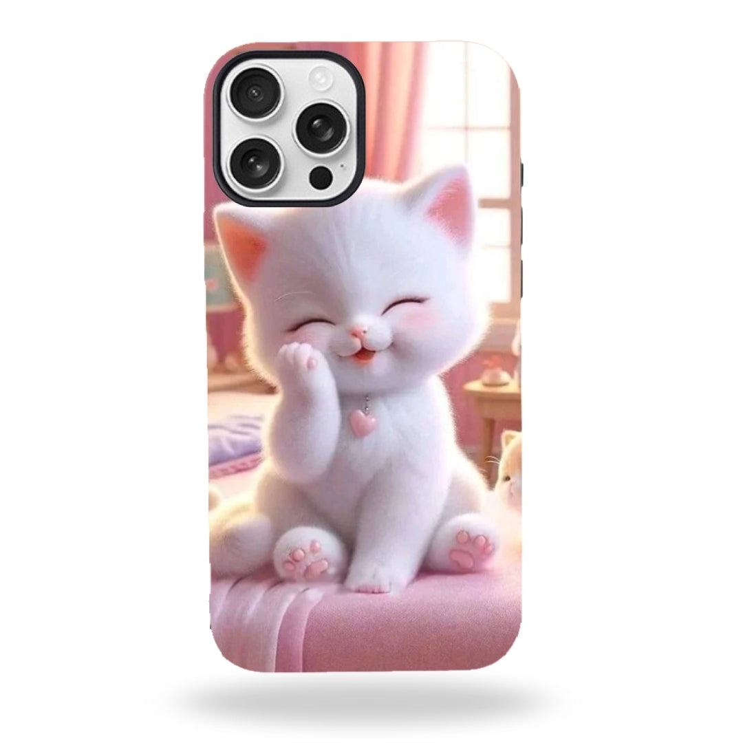 3D Kitty Cat Iphone Case