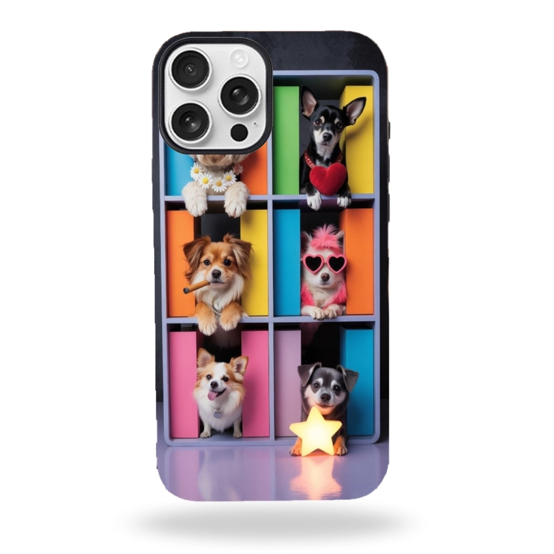 3D Dog Iphone Case