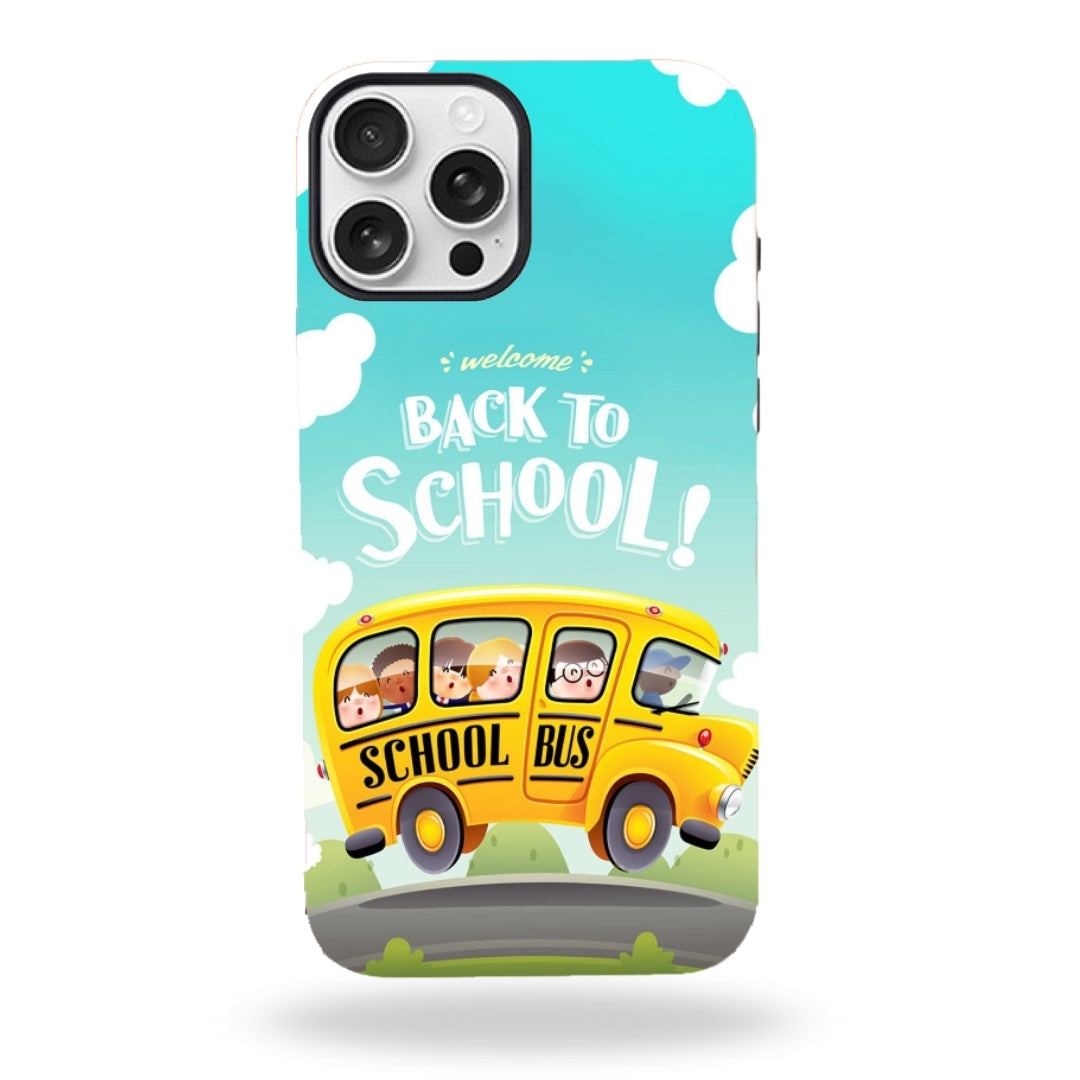 3D Back To School Iphone Case