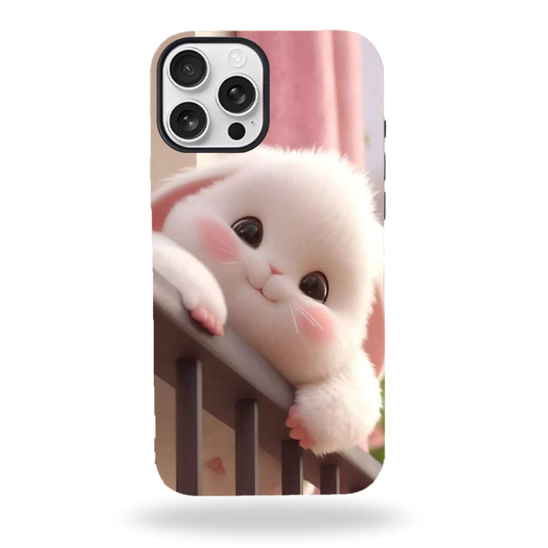 3D Rabbit Iphone Case