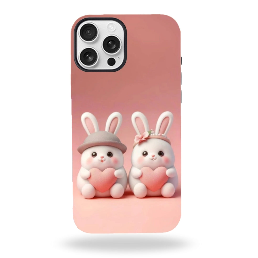 3D Rabbit Iphone Case