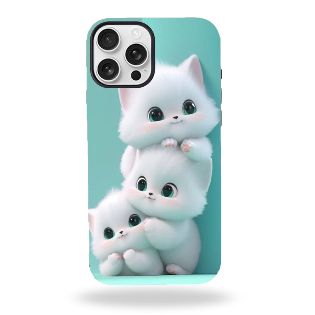 3D Kitty Cat Iphone Case