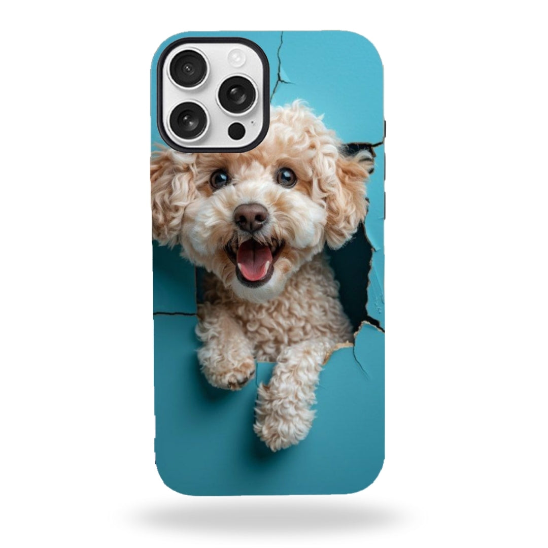 3D Dog Iphone Case