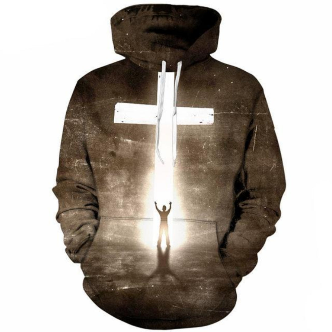 Jesus Christ Love 3D Sweatshirt Hoodie Pullover