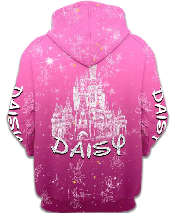 Daisy Duck Zip Up Hoodie