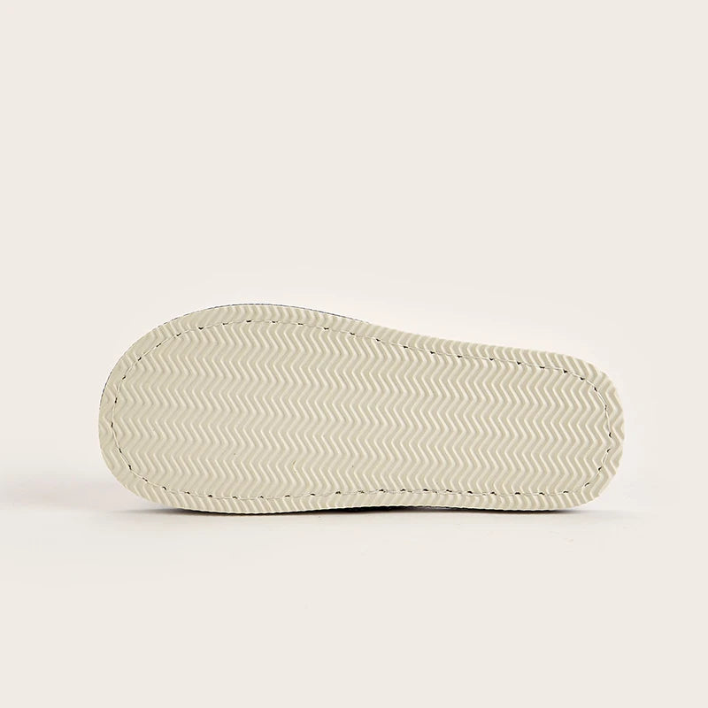 VNSPORT Home Linen Slippers For Men