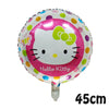 VNSPORT Hello Kawaii Kitty Balloons Happy Birthday Party Decoration Balloon Foil Balloon Set Room Decor Girls Gift Party Supplies