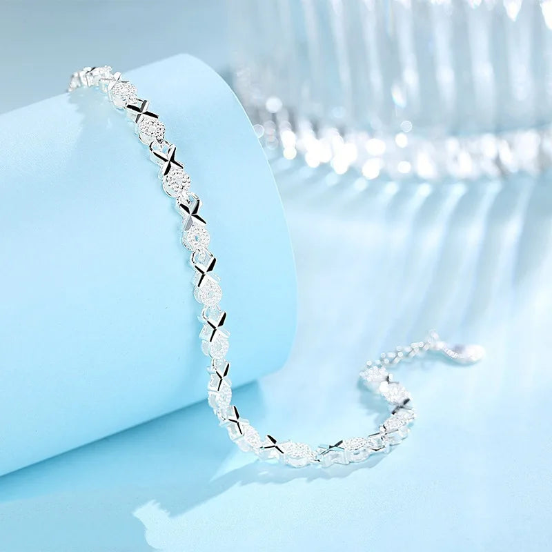 High Quality 925 Sterling Silver Fashion Multiple Styles Bracelet Chain