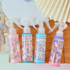 VNSPORT 120ml Kitty Liquid Dispensing Bottle Kawaii Anime Cute Cartoon Cinnamoroll Pom Purin Cosmetic Water Bottl