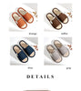 VNSPORT Home Linen Slippers For Men