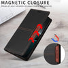 Magnetic Leather Case For iPhone 16 15 14 13 12 11 Pro Max 16 Plus 16e Xs Max SE 2025 Business Flip Wallet Card Solt Cover