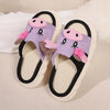 VNSPORT Lovely Milk Cow Indoor Slippers for Women