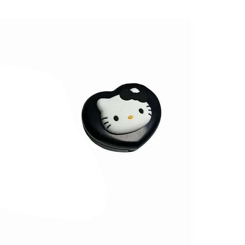 VNSPORT Kitty Contact Lens Case Cartoon Cute Kawaii Portable Contact Lens Box with Mirror Girls Travel Gifts