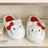 VNSPORT Plush Hello Kitty Slippers