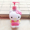 VNSPORT 500ML Hello Cute Kitty Squeeze Bottle Shower Gel Hand Sanitizer Dish Soap Liquid Cute Cartoon Girl Heart High Capacity Bottled