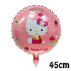 VNSPORT Hello Kawaii Kitty Balloons Happy Birthday Party Decoration Balloon Foil Balloon Set Room Decor Girls Gift Party Supplies