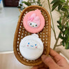 VNSPORT Hello Cute kitty My melody cute cartoon foldable comb mirror one-piece creative student portable dormitory make-up mirror