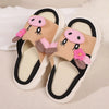 VNSPORT Lovely Milk Cow Indoor Slippers for Women