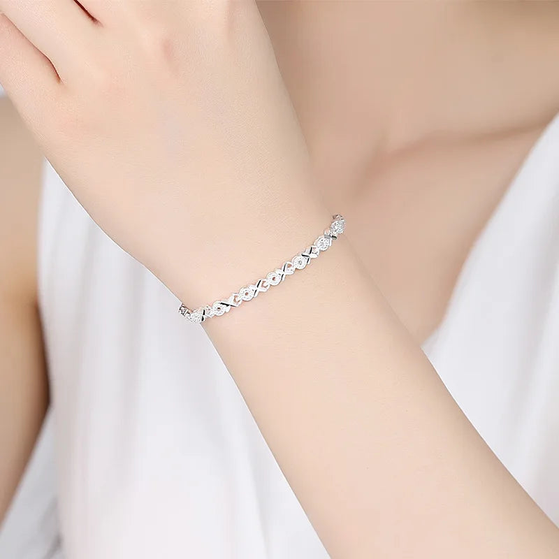 High Quality 925 Sterling Silver Fashion Multiple Styles Bracelet Chain