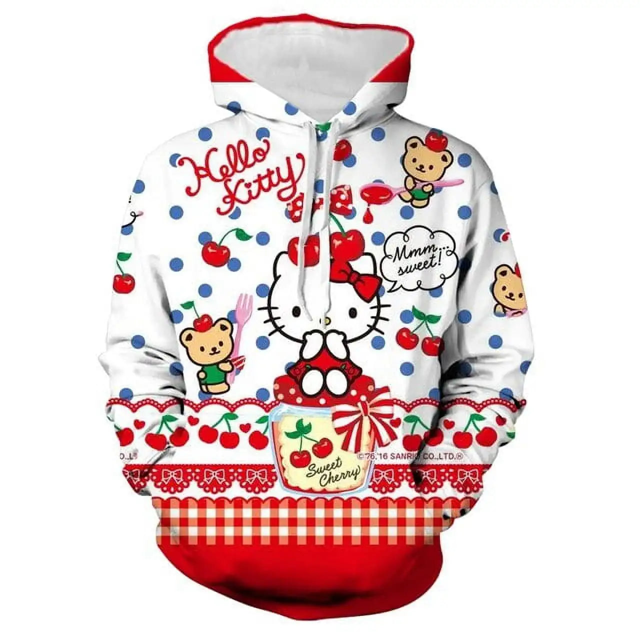 HELLO KITTY Hoodie 3D