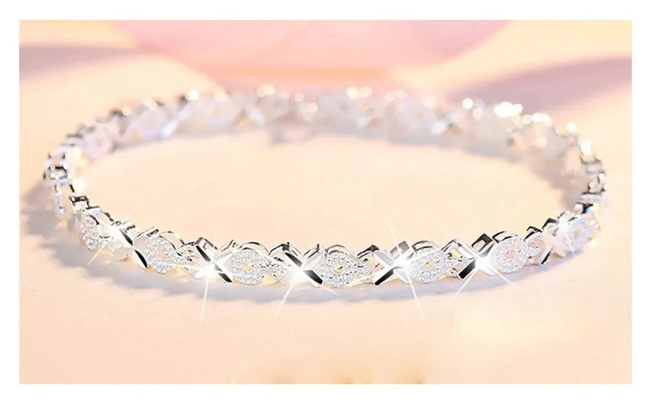 High Quality 925 Sterling Silver Fashion Multiple Styles Bracelet Chain