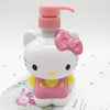 VNSPORT 500ML Hello Cute Kitty Squeeze Bottle Shower Gel Hand Sanitizer Dish Soap Liquid Cute Cartoon Girl Heart High Capacity Bottled