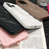 Phone Case For iPhone 13 14 15 Pro Max 16 Plus 11 12 ProMax Soft Matte Silicone Full Cover Fashion Fold Wrinkle 3D Love Heart