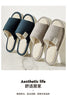 VNSPORT Home Linen Slippers For Men