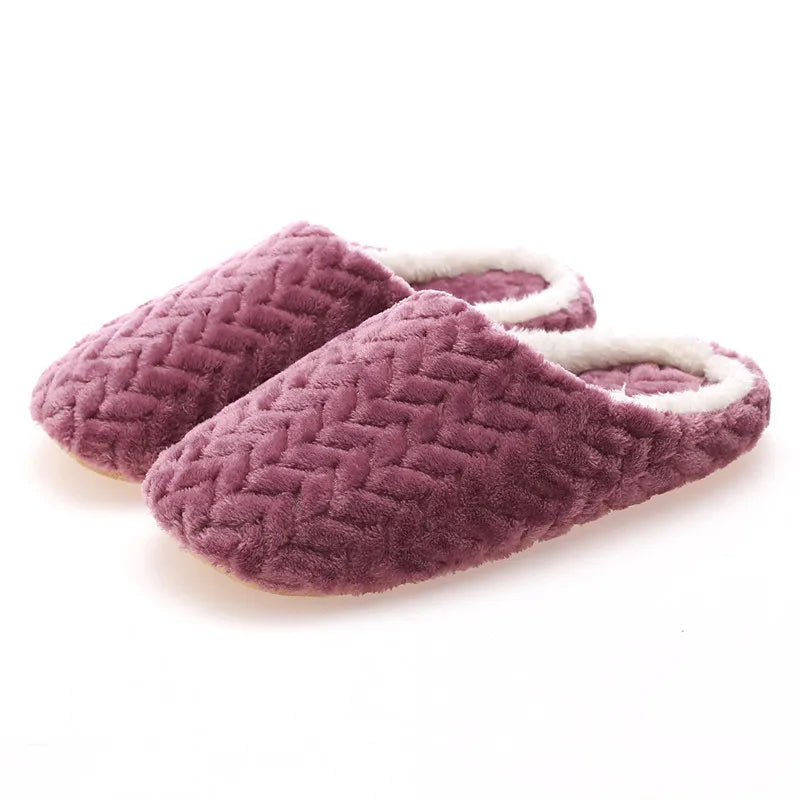 VNSPORT Unisex Fluffy Indoor Slippers