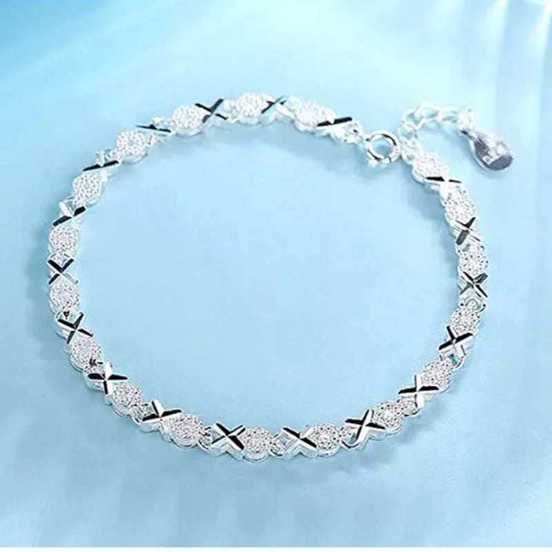 High Quality 925 Sterling Silver Fashion Multiple Styles Bracelet Chain