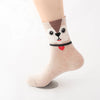 VNSPORT 5 Pairs Women Socks Cartoon Cat Cute Funny Personality Soft Comfortable Chrismas Gift High Quality Cotton Socks For Women