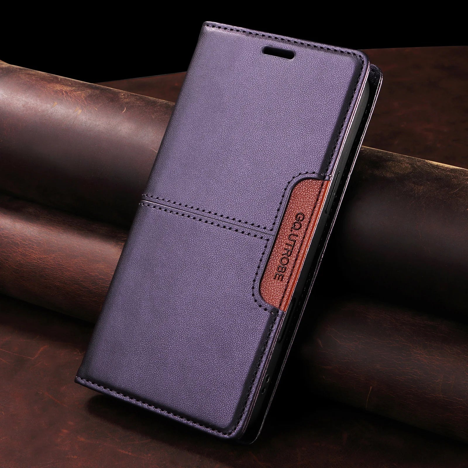 Magnetic Leather Case For iPhone 16 15 14 13 12 11 Pro Max 16 Plus 16e Xs Max SE 2025 Business Flip Wallet Card Solt Cover