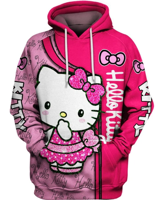 Hello Kitty 3D Hoodie