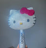 VNSPORT Hello Kitty Cat Bling Handheld Makeup Sparkly Compact Mirror Handmade Crystals